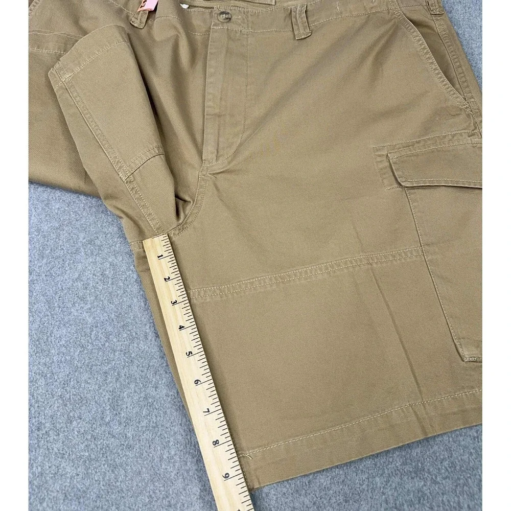 Polo Ralph Lauren Shorts Men's 44B Khaki Cargo Pockets Classic Chino Preppy Pony